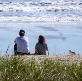 Relax in Maine at the Old Orchard Beach Cottages.